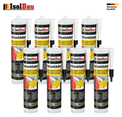 8x Folienkleber Dichtkleber Dampfbremse Dampfsperre Dampfbremsen PE Folie
