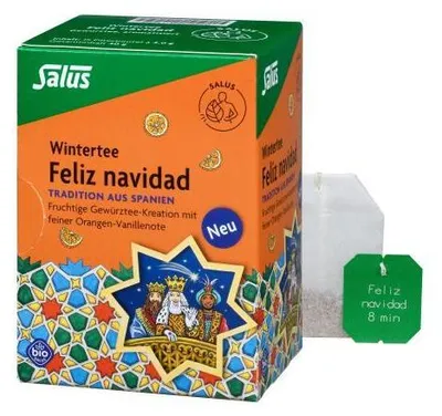 Image de Salus Feliz navidad Tisane aux épices 15 p. Sachets filtres