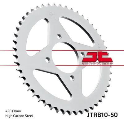 Immagine prodotto di Pignone JT Pignoni 428 50Z diametro interno 58 mm cerchio bullone 78 mm
