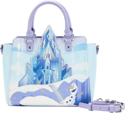 Produktbild von Loungefly Disney Frozen Princess Castle Crossbody, azurblau, Einheitsgröße