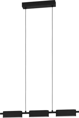 Produktbild von EGLO LED Pendelleuchte Rovira, Hängelampe dimmbar, Hängeleuchte, minimalistisch aus Metall und Kunststoff, Esstischlampe, LED Wohnzimmerlampe