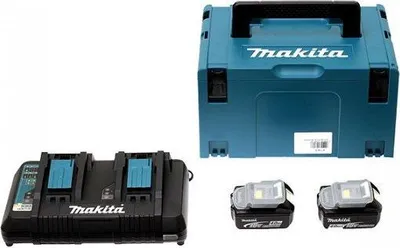 Produktbild von Makita 197629-2, Batterie/Akku, Lithium-Ion (Li-Ion), 5 Ah, 18 V, Makita, Schwarz