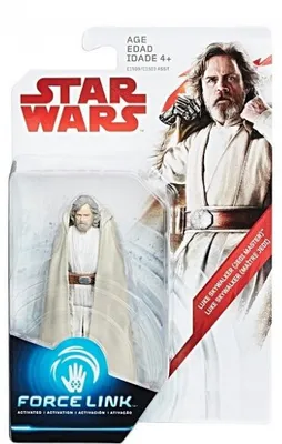 Image de Figurine star wars force link 2.0 : luke skywalker 9.5 cm - maitre jedi - hasbro - c1509