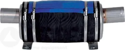Immagine prodotto di Silenziatore Di Scarico Waterlock In Acciaio Inox 100 Mm 17 Ltr 0 - 0 Gradi