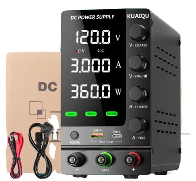 Image de Alimentation, 32V de sortie, tension et courant réglables, 120V 5A 360W, 220V - b