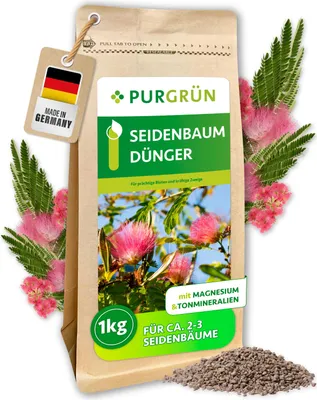 Produktbild von Purgrün Seidenbaum-Dünger 1 kg,