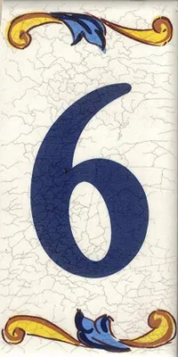 Produktbild von Famanu Hausnummer 7,5 x 15 cm - Schwarz