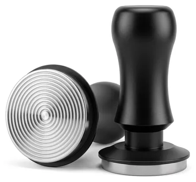 Tamper 58 mm Druckfeder Schwarz