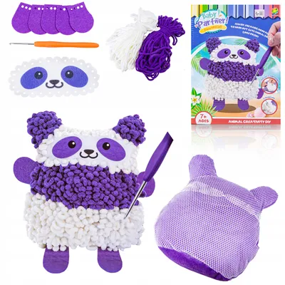 Produktbild von DK Panda Kuscheltier Nähset zum Selbernähen Kreativ