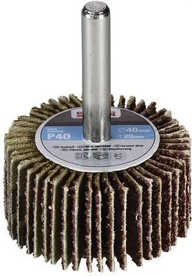 Obrázek produktu pro Kotouč lamelový radiální 60x30mm P60 KONNER