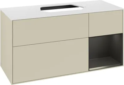 Produktbild von Villeroy & Boch F421PDHJ Waschbeckenunterschrank Finion F42