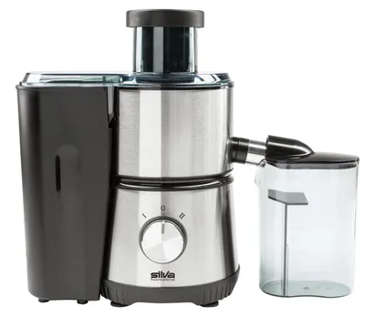 Productafbeelding van SILVA SCHNEIDER AE 2340 fruits- en groentesapcentrifuge, gemaakt van roestvrij staal, 400 watt