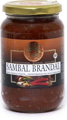Produktbild von [ 375g ] KONINGSVOGEL Sambal Brandal / Sehr scharfe Sauce / Very Spicy Sauce
