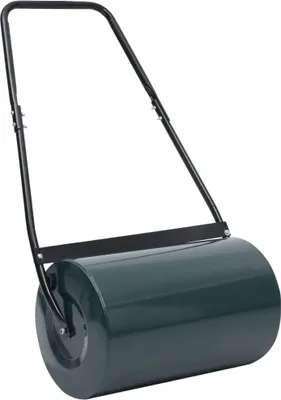 Produktbild von vidaXL Rasenwalze Grün und Schwarz 63 cm 50 L