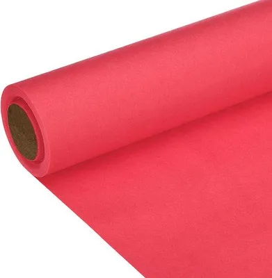Produktbild von Rotes Dekorationspapier 15x400 Zoll 80g/m² für Poster Geschenk