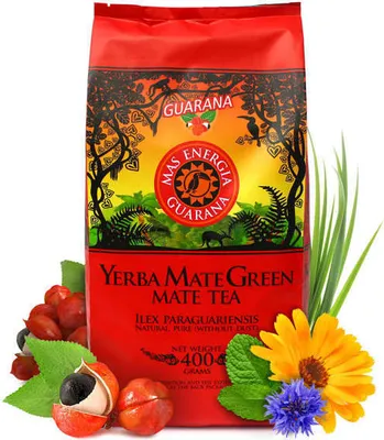 Zdjęcie produktu dla Orangeade Yerba Mate Green Mas Energia Guarana 200G