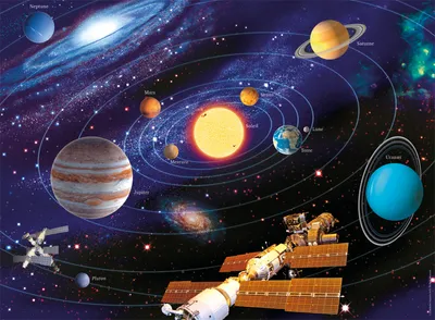 Produktbild von RAVENSBURGER Sonnensystem Puzzle 500 Teile