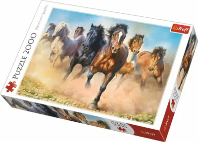 Obrázek produktu pro Trefl Puzzle Cválající koně / 2000 dílků
