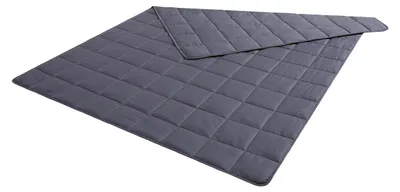 Produktbild von Polydaun Gewichtsdecke – Anthrazit – 140 × 200 cm