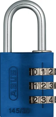 Image de Cadenas chiffre 145 30 bleu - ABUS - 145/30 bleu B/DFNLIE