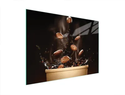 Produktbild von Glasschneidebrett 40x30 Kaffee