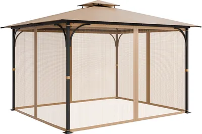 Obrázek produktu pro SucceBuy náhradní síť pro zahradní pavilony, 3,0 x 3,6 x 2,3 m, pouze síť