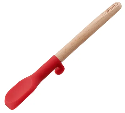 Produktbild von TEFAL Ingenio Wood Küchenlöffel Silikon Kochlöffel Löffel Küchenschaufel 19 cm