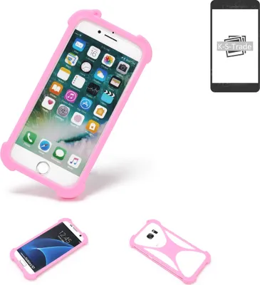 Produktbild von K-S-Trade Handy Hülle kompatibel mit Samsung Galaxy S22+ Schutz Hülle Bumper Silikon Schutz Hülle Cover Case Silikoncase Silikonbumper TPU Softcase