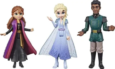 Produktbild von Hasbro E6912ES0 Disney Die Eisk?nigin 2 Kleine Puppen Anna, Elsa und Mattias