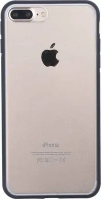 Image de Coque en silicone pour iPhone 7/8 Plus - Noir (8719273276457)