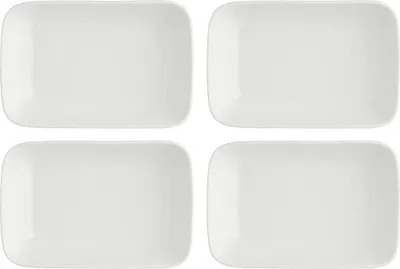 Immagine prodotto di La Porcellana Bianca set di 4 ciotole rettangolari 22x15 cm P00472215FZ