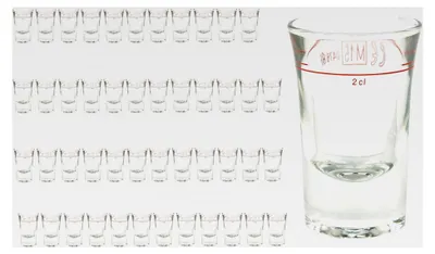 Produktbild von 48er Set Schnapsglas DUBLINO mit Eichstrich, 2 cl, geeicht, Spirituosenglas