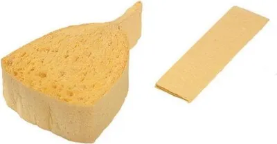 Produktbild von Spontex Azella 23 Komprimierter Viskoseschwamm - Groß, 10 Stück, Umweltfreundlich, Hochabsorbierend, Biologisch Abbaubar, Ideal für Profireinigung und Malerbetriebe