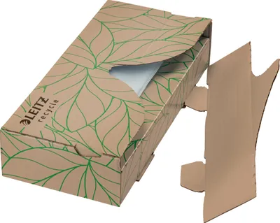 Image de LEITZ 40220003 40 Pochettes LEITZ Recycle DIN A4 transparent grainé 0,07 mm