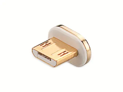 Produktbild von Goobay 77550, Micro USB, USB-C, Gold, Silber
