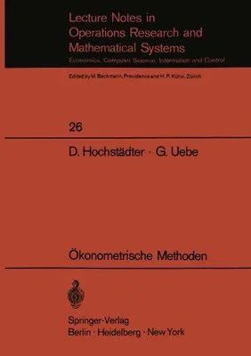 Obrázek produktu pro Ökonometrische Methoden