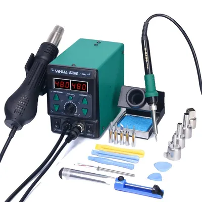 Obrázek produktu pro YIHUA 8786D pájecí stanice, výkon 740W, teplotní rozsah 200480°C, balení 8786D-I 2, 220V EU