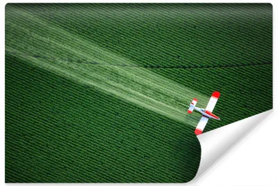 Produktbild von Muralo XXL Selbstklebende FOTOTAPETE FLUGZEUG Aussicht Vogelperspektive 3D Effekt (B) 135 cm x (H) 90 cm Tapete Wandtapete WOHNZIMMER SCHLAFZIMMER 4623