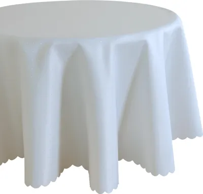 Immagine prodotto di Tovaglia ovale 160 x 220 cm in grigio chiaro per tavolo da pranzo e cucina