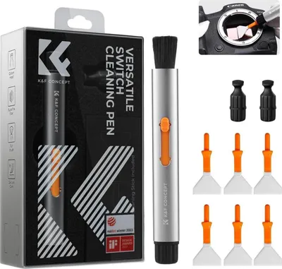 Obrázek produktu pro Čisticí sada K&F Concept 9 v 1 pro fotoaparáty a objektivy - sada pro čištění