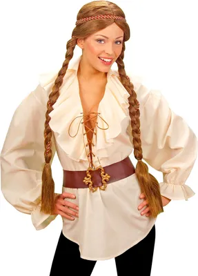 Produktbild von PIRATEN/ RENAISSANCE BLUSE BEIGE Gr. M