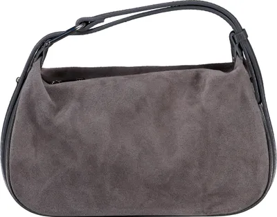 Produktbild von Hausfelder Manufaktur Beuteltasche Velours Grau onesize