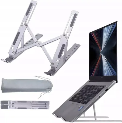 Produktbild von Mobilari Aluminium Laptopständer faltbar einstellbar