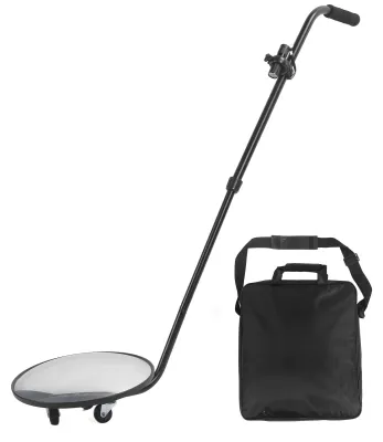 Obrázek produktu pro LED inspekční zrcadlo pod auto - Teleskopické - Nastavitelný úhel - 2x zvětšení