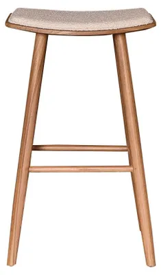 Produktbild von Barhocker aus massivem Teakholz