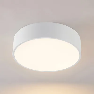 Produktbild von Arcchio LED-Deckenlampe Noabelle, Ø 40 cm, weiß, Metall
