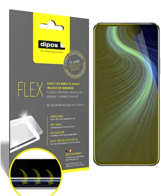 Obrázek produktu pro 2x ochranná fólie pro Honor X10 5G, 100% pokrytí displeje, dipos Flex