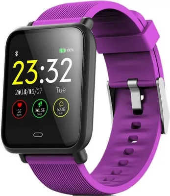 Immagine prodotto di Q9 Smart Watch cardiofrequenzimetro pressione sanguigna Fitness Armband impermeabile viola