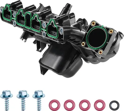 Zdjęcie produktu dla SucceBuy kolektor dolotowy z uszczelką, zespół kolektora dolotowego silnika, kompatybilny z Buick Encore 2013-2019, zamiennik 615-380, 55577314, 55573168, 55581014, 25200449, 25200450, 25299449