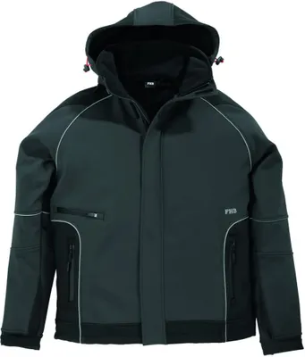 Zdjęcie produktu dla FHB® Herren Softshelljacke WALTER grau Größe XL